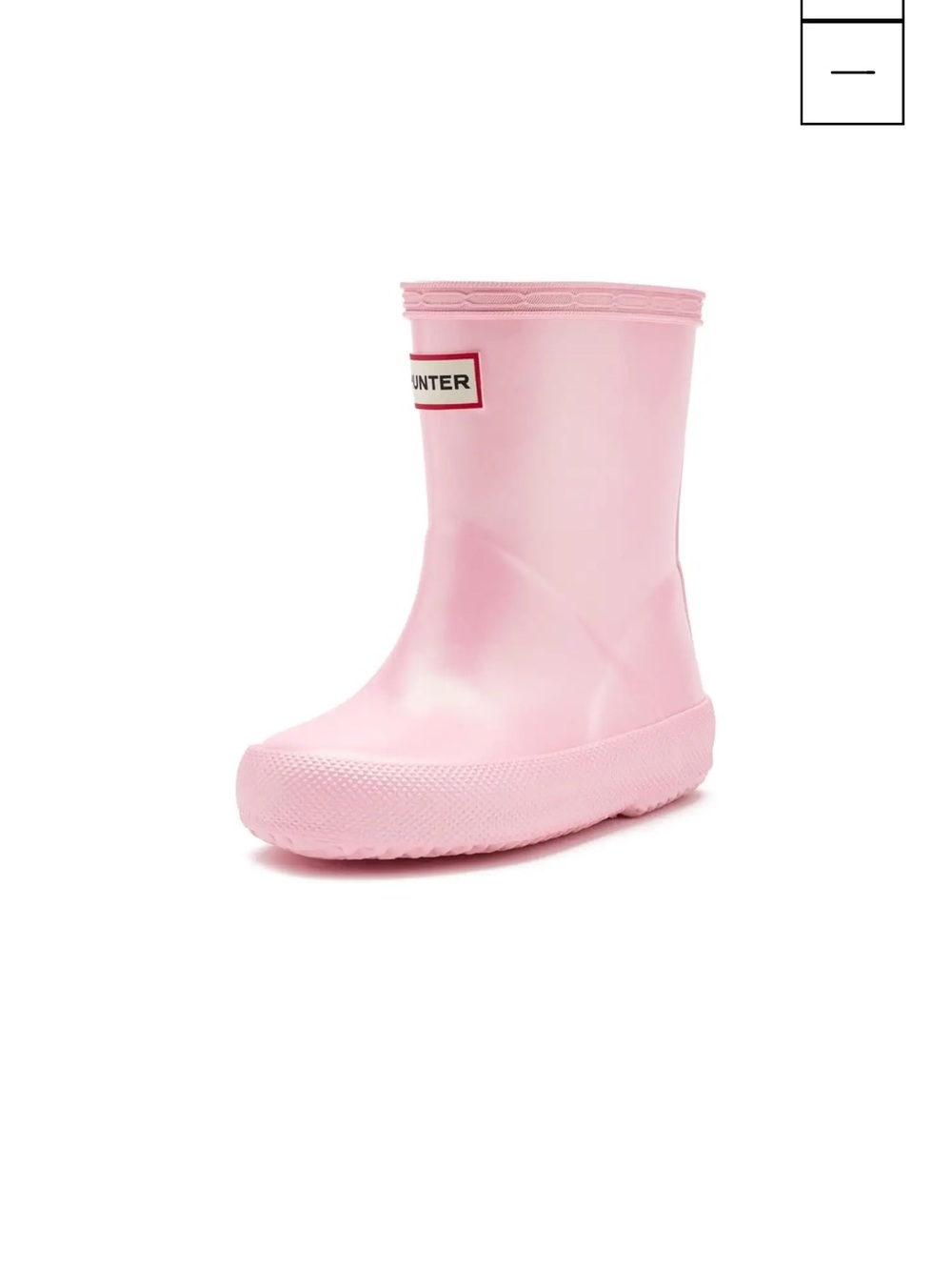 Hunter Kids Pink Lined Rain First Nebula Boots(big kid)